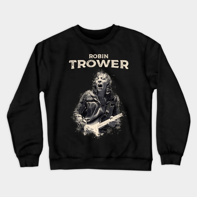 Robin Trower Crewneck Sweatshirt by Yopi